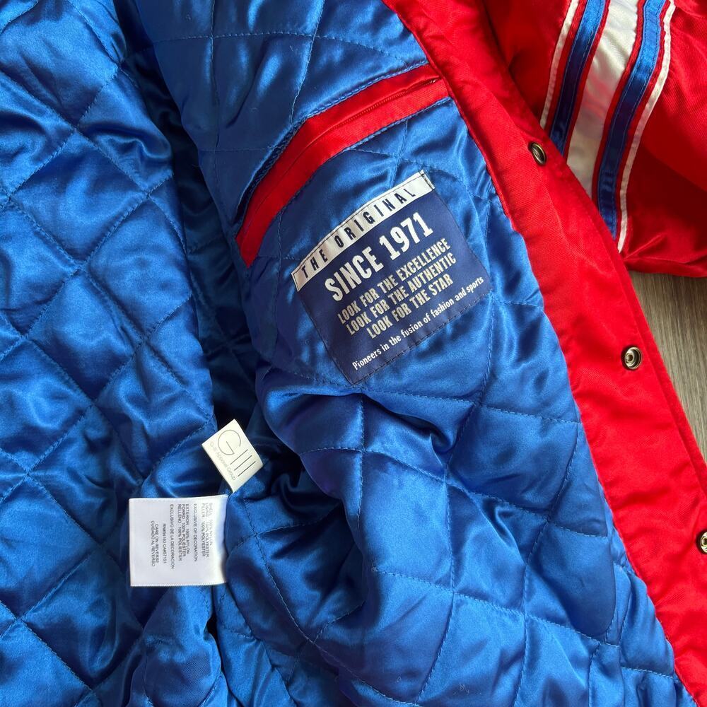 Los Angeles Clippers NBA Starter Jacket Varsity Satin Men's XL - Picture 3 of 9